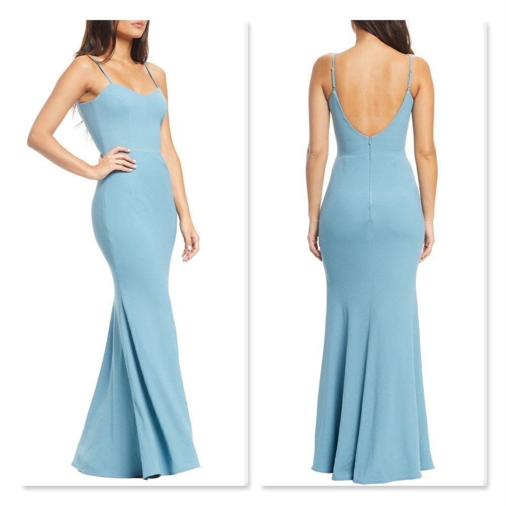 Dress the Population Jodi Crepe Evening Dress